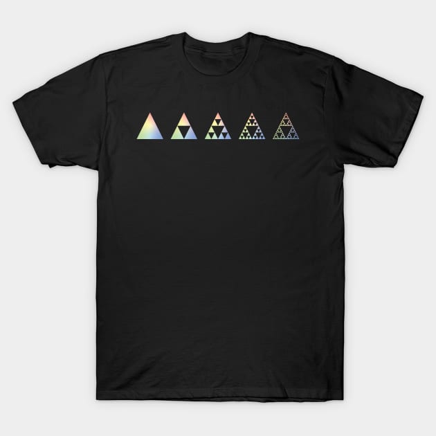 Sierpinski Triangle T-Shirt by ScienceCorner